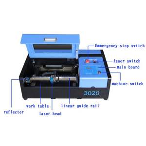 Machine de gravure <span class=keywords><strong>laser</strong></span> CO2 de petite taille A3 A4 de la marque chinoise Worlds Brand, 40W 50W 60W - Product Image 4