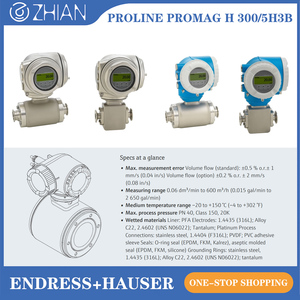 Medidor de Flujo Sanitario Endress+Hauser E+H Proline Promag H 300, Revestimiento PFA, para Alimentos y Bebidas, Ciencias de la Vida, Productos Disponibles - Product Image 2