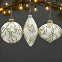 2026 personnalisé élégant vacances maison mariage suspendus décor boîtes à la main noël boule de verre décorations pour fournitures de fête