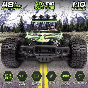 Camion télécommandé pour enfants, échelle 1/10, buggy RC, 40 km/h, haute vitesse, électrique, 2,4 GHz, 4x4, voiture RC pour <span class=keywords><strong>adultes</strong></span> - Product Image 2