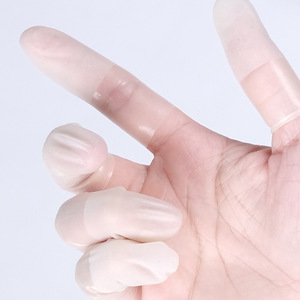 Doigts en latex brossé à bords nettoyés Suzuki SPORE, sans soufre, sans silicone, pour l'électronique semi-conductrice et l'optoélectronique - Product Image 1