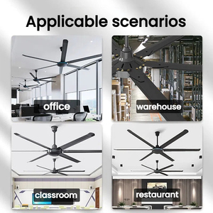 80 Inch Sắt Hội Thảo Nhà Máy Nhà Hàng Ventiladores Industriales Hvls Công Nghiệp Lớn Trần Cho Kho Fan - Product Image 4