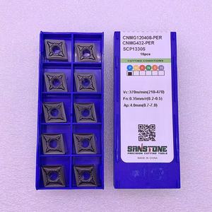 CNMG120408 CNMG Solid Carbide Inserts Tungsten Steel External Turning <strong>Tools</strong> Professional for Steel Machining <strong>Roughing</strong> - Product Image 3