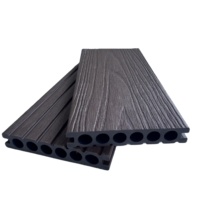 Planches de sol extérieures en WPC de qualité supérieure, terrasse en bois plastique pour jardin extérieur, teck