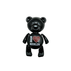 Imán para Refrigerador con Diseño de Oso de Aleación de Zinc con la Frase <span class=keywords><strong>I</strong></span> <span class=keywords><strong>LOVE</strong></span> <span class=keywords><strong>BERLIN</strong></span>, Logotipo Personalizable Multicolor, Hecho en China - Product Image 5