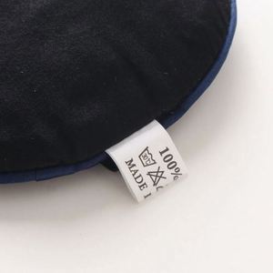 Silk Sleep <b>Eye</b> <b>Mask</b> Black Soft Breathable Blindfold for Travel & Night Use - Product Image 4