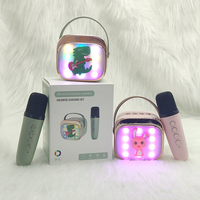 Mini Karaoke Machinehome Reproductores de Karaoke Sistema Ktv comercial Set para niños adultos, Kit de altavoz Bluetooth de Karaoke portátil