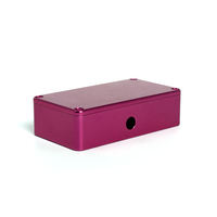 Boîtier en aluminium personnalisé en usine, boîtiers d'instruments électroniques OEM, prix bas, plusieurs tailles de boîtiers métalliques