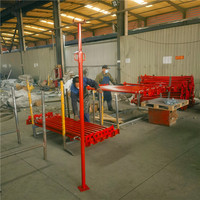 Daosan Étai de construction réglable galvanisé en acier Q235 pour support de toiture industriel, échafaudage, tête en U et support de dalle