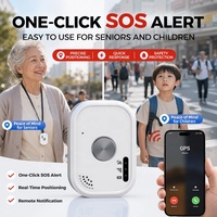 Rastreador GPS TraceLink M9 4G LTE con Alarma SOS, Llamadas Bidireccionales, Resistente al Agua, Rastreo de Ubicación en Tiempo Real, Diseño Magnético para Niños