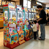 Machine à griffes mini personnalisable avec logo, à monnayeur, pour la capture de prix en arcade, pour les entreprises de divertissement