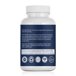 Capsule de Taurine à Vente Chaude OEM/ODM, 1000 mg, Double Force, Soutient la Santé du Système Nerveux et la Santé des Yeux, 60 Capsules Végétales - Product Image 2