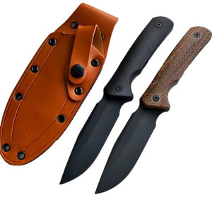 Couteau portable multifonctionnel en acier inoxydable pour l'extérieur, couteau à viande de qualité DIY, couteau à fruits avec manche en bois, personnalisable OEM - Product Image 2