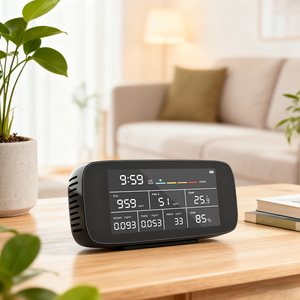9-in-One 실내 공기질 측정기 AQI CO2 PM2.5/10 TVOC 포름알데히드 감지기 가스 분석기 가정용 공기 테스트 OEM 지원 - Product Image 6