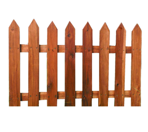 Valla de Seguridad Moderna de Madera de Acacia, Fácil de Montar, Impermeable, Ecológica, para Jardín Residencial, Invernadero - Product Image 1