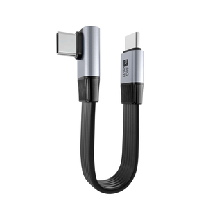 Vcom 20Cm Chiều Dài Ngắn L-Hình Dạng Phẳng Usb4 Loại Cáp C Đầy Đủ Chức Năng 8K 60Hz Video 80Gbps Dữ Liệu 48V 5A 240W Nhanh Chóng Sạc - Product Image 2