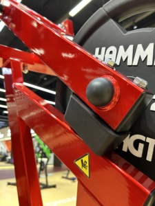 Trở lại huấn luyện viên Lat kéo xuống máy ISO-Bên hàng thấp chèo phía trước kim loại trở lại huấn luyện viên cho Chèo thuyền tập thể dục - Product Image 4