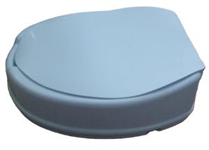 Accessoire de salle de bain portable toilette en plastique <span class=keywords><strong>rehausseur</strong></span> de siège surélevé avec couvercle pour personnes âgées et enfants - Product Image 2