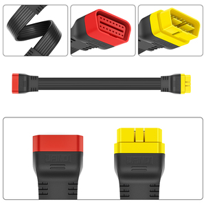 Premium Full 16PIN JFIND JF36 Flat OBD2 Cable de extensión para OBD2 Dcanner Interfaz de diagnóstico Herramienta de lector de código de coche - Product Image 4