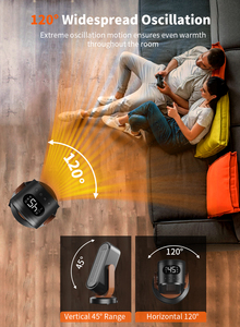 Quạt sưởi điện OEM di động, quạt sưởi <span class=keywords><strong>PTC</strong></span> di động, thiết bị sưởi thông minh gia đình 1500w cho mùa đông - Product Image 3