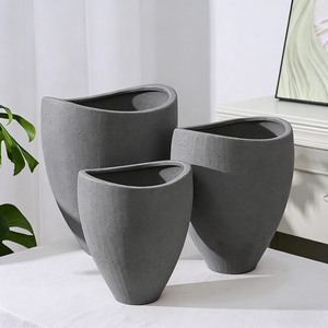 Vase de table en céramique rustique texturée, pot antique blanc, art déco, fait à la main, écologique, pot de fleurs pour mariage - Product Image 4