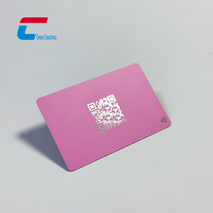 Cartes <span class=keywords><strong>PVC</strong></span> CR80 personnalisées avec <span class=keywords><strong>code</strong></span> QR imprimé, MIFARE DESFire EV2 2K, MIFARE DESFire EV1 4K, carte intelligente RFID - Product Image 6