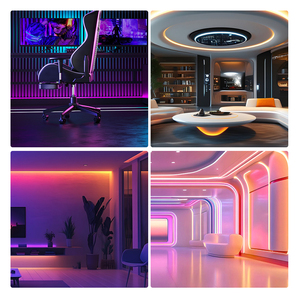 Tira de LED RGBW Multi-CCT con Certificación UL CE, Gran Venta en Europa y Estados Unidos - 784 LED/M, Alto Brillo, Respaldo Adhesivo de 3M - Product Image 2