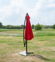 Parasol d'extérieur au design moderne, parasol banane de jardin pour hôtels et parcs, mobilier d'extérieur