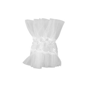 Decorazioni per Unghie a Forma di Corna di Fata Bianche per Donne, Accessori per Nail Art, Nastro in Pizzo di Cotone e Nylon - Product Image 2