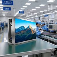 Pantalla LED Ultrafina y Ligera P1.9 P2.6 P2.9 con Gabinete de Aluminio Fundido a Presión HD para Fondo de Escenario con Servicio Frontal