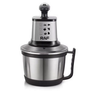 Picadora de Carne Multifuncional para el Hogar, de Acero Inoxidable, 3L, Picadora de Alimentos, Trituradora de Ñame, Procesador de Alimentos con Asa - Product Image 2