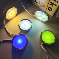 Lampe LED circulaire USB pour imprimante 3D, kit d'éclairage Bambu Lab 001, DIY Maker, lumière LED ultra-fine RGB, montage en surface