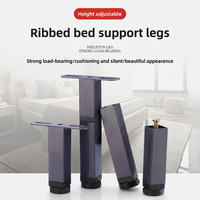 Pieds de support réglables en fer en forme de T pour cadre de lit moderne et minimaliste, accessoires pour lits, canapés-lits et lits d'enfants