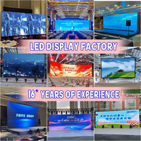 Pantalla LED Portátil para Interiores y Exteriores, P1.9 P2.6 P2.9 P3.91, Resistente al Agua, para Escenarios, Conciertos, Iglesias, Paneles de Video LED para Fondos