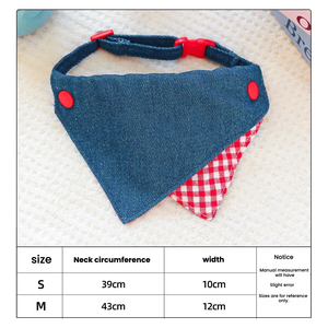 مستلزمات الحيوانات الأليفة، باندانا أنيقة للكلاب، ملابس للحيوانات الأليفة، منديل للفم للقطط، إكسسوارات للحيوانات الأليفة - Product Image 5