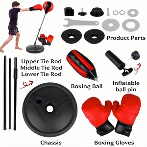 CZFIT Equipo de Boxeo para Alivio y Entrenamiento, Set de Pelota de Reflejos Ajustable en Altura con Soporte - Product Image 5