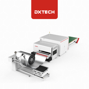 Máquina cortadora láser de metal de acero alimentado por bobina de desbobinado y nivelación QC para maquinaria agrícola - Product Image 4