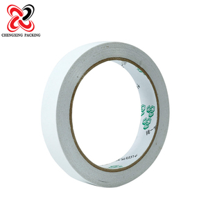 Haute qualité 18 mm X 100 Yards Transparent ménage collant forte viscosité <span class=keywords><strong>bandes</strong></span> amovible Double 2 face côté papier ruban - Product Image 5