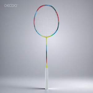 Raquette de <span class=keywords><strong>badminton</strong></span> professionnelle en Fiber de carbone de haute qualité infraction complète durable avec poignée en PU souple et dure équipement de sport de vente chaude - Product Image 3