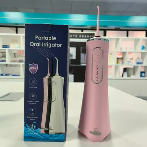 <span class=keywords><strong>2023</strong></span> mejor portátil IPX7 impermeable 260ML hilo dental profesional irrigador oral inalámbrico hilo dental 5 modos - Product Image 5