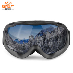 Gafas de esquí OBAOLAY de doble capa antivaho con lentes de PC, protección facial completa para todos los deportes de invierno al aire libre - Product Image 2