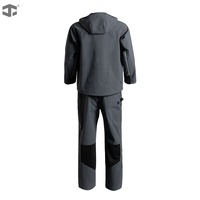 Ensemble de vêtements pour hommes JIADE résistant à l'usure, vente en gros de vêtements de travail pour hommes, veste coupe-vent et pantalon pour hommes