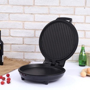 Customized Electric Griddle Double-Sided Heating Non-Stick Cooking Surface Pink And Black 32cm Household <b>Pancake</b> <b>Maker</b> - Product Image 3