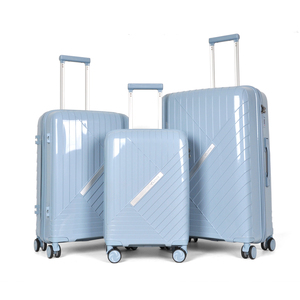 Kongzhongniao Luxury Waterproof <strong>Light</strong> <strong>Weight</strong> 4-Wheel Carry-On Travel <strong>Suitcase</strong> Set PP Trolley - Product Image 1