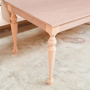 Mid Century Modern Solid Curved Wooden Dining Table <b>Legs</b> <b>Sofa</b> Chair <b>Legs</b> Smooth Finish Living Room Bedroom Hospital - Product Image 6