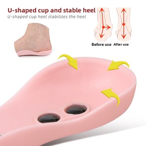 Solette Magnetiche Massaggianti con Supporto Arco Plantare, Cuscinetti Ortopedici Interni/Esterni <span class=keywords><strong>XO</strong></span> per Plantari, Mezze Solette Ammortizzanti per Scarpe - Product Image 4
