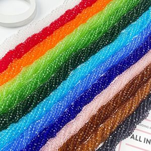 خرز كريستال صيني بالجملة 2 مم خرز كريستالي دائري لصنع المجوهرات أساور للنساء خرز كريستال صغير الأوجه - Product Image 1