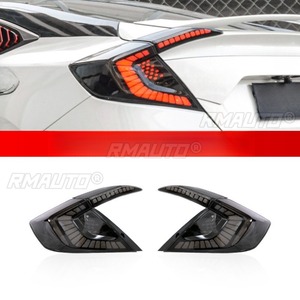 ชุดแต่งไฟท้ายรถยนต์สำหรับ Toyota Civic รุ่นที่ 10 ปี 2016-2020 ไฟท้าย LED ด้านนอก ชุดไฟเบรกหลัง - Product Image 3