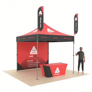 High Quality Waterproof Windproof UV Resistant <b>Fire</b> Retardant Durable Digital Advertising Exhibition Tent Tradeshow Giveaways - Product Image 2