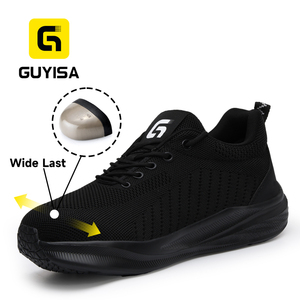 <span class=keywords><strong>Zapatos</strong></span> <span class=keywords><strong>de</strong></span> <span class=keywords><strong>Seguridad</strong></span> GUYISA, Ligeros y Cómodos, para Hombre, con Puntera <span class=keywords><strong>de</strong></span> Acero, Antiaplastamiento, Antipinchazos y Puntera Ancha - Product Image 1